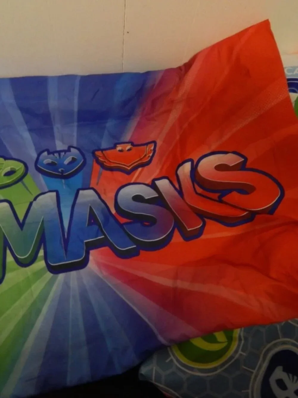 3 PC DISNEY PJ MASKS Twin Sheets Pillow Case Set